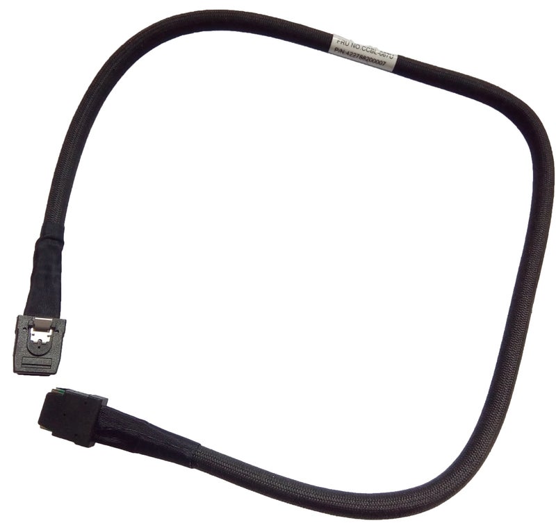 Cable Plus (2 Pack) Internal 36 Pin Mini SAS HD SFF-8087 Male to SFF-8087 Mini SAS Cable 2.0 Feet / 0.6 Meter - Image 1